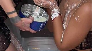 throat fisting leaves me and kaitlyn covered in puke