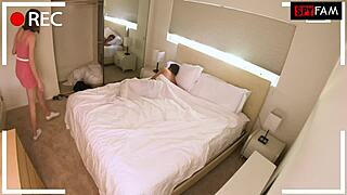 Sibling Rivalry Lena Anderson Drains Stepbros Big Cock