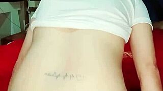 Inserting this huge dildo and savoring it deep in my Latina vagina!