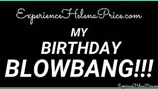 Helena Price's BBC Birthday Blowbang Filmed