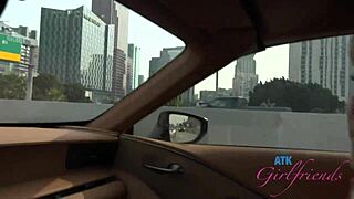 i had an amazing date with cecelia taylor giving roadhead pov