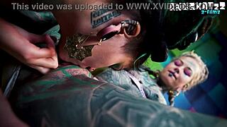 inexperienced tattooed hippie babe gets her first anal lesson from a kinky alt pornstar