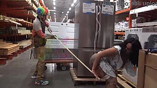 Queen Rogue Blows Gibby The Clown!