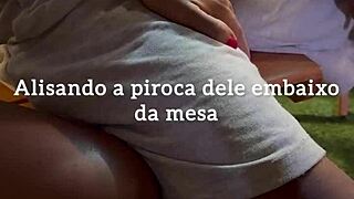 I foun' Belinha watchin' the live stream, it was excitin'