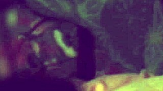 sneaking into young wife's yukata at night for intense sex