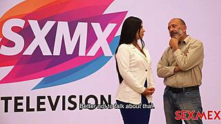 Sexmex Weather Presenter Elizabeth Marquez Gets Quickie Fuck