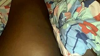 Aline Relaxing On My Bed