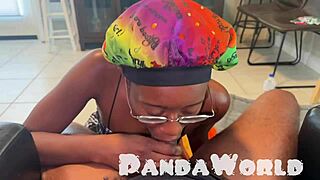 Ebony Woman Meets Lover