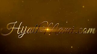 shy wife in hijab fingered at brothel doorway