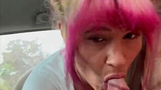 real hooker sucks & fucks with no condom then takes a load in her mouth & sucks off all the cum