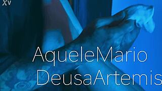 Craving Pussy And Feet Attention From Brunette Latina