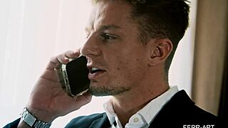 Lesbian Accountant Discovers Blowjob Fun And Has First Sex With Man In Office