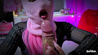 Bandit whore girlfriend feels emotional milking massage until the last cum drop