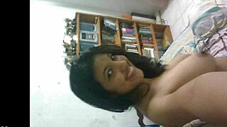 Indian Desi Girl Sangita Explores Her Sexy Body