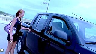 gorgeous french beurette krystal wallas gets roughly fucked by kevin outdoors