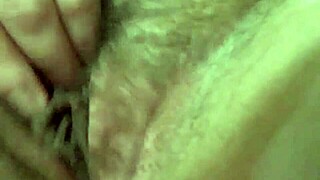 I love rubbing my tight hairy pussy to orgasm