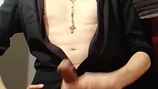 Watch This Cum Control Masturbation Tutorial In Shirt!