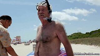 old step dad and two compeers daughters staycation with a latin hottie