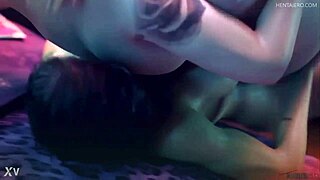 Massive Cock Penetrates Wife In Intense Fucking Session