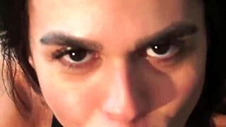 F� Welter Sucks Director's Monster Cock Deep in BTS