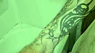 I rubbed my cock in and out under the shower spray