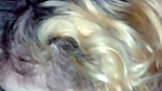 White Girl Teases Big Black Cock