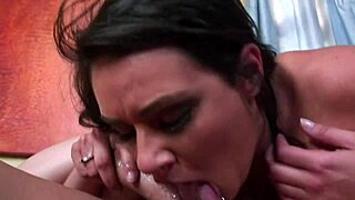 Milf charlie chase delivers stunning blowjob before engaging in anal and doggystyle action