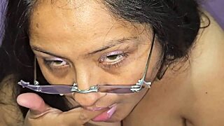 Bbw Swallows Milk from Big Tits Cum