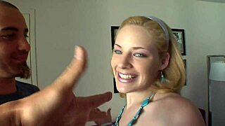 Wow, blonde stepdaughter fucks daddy's big cock like crazy!