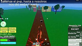 Showcase of ugly and badly made rocket fruit in bloxfruits