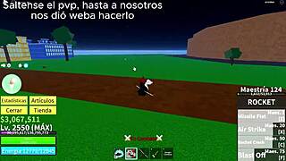 Showcase of ugly and badly made rocket fruit in bloxfruits