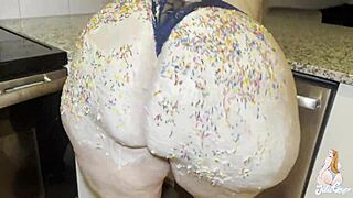 i present my ice cream for you to taste ~ julie ginger