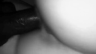 Riding Like There's No Tomorrow On Big Black Cock