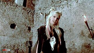 Hardcore Lesbian Threesome With Anal Toys And Dildo