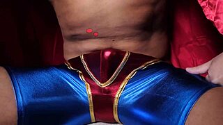 fucked a young student in the dorm while dressed as superman with rough quickie sex