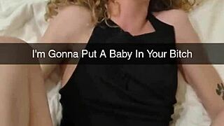 Breed Me Daddy - Ovulating Cheating Milf Wife Fucked on Snapchat