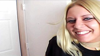 i blonde riley evans has hardcore sex in shower and gets it good