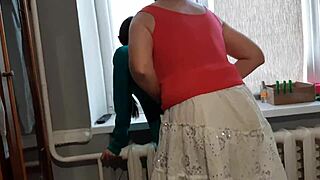 Two horny students caught in lesbian sex by teacher! 😈