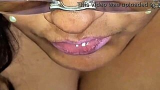 Bbw Swallows Milk from Big Tits Cum
