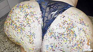 i present my ice cream for you to taste ~ julie ginger