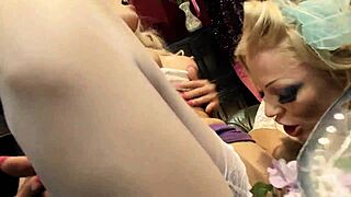 Teasing Sapphic Threesome Party With Milf Toys