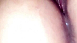 Doggy style creampie, intense and deep