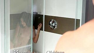 passion-hd gorgeous brunette scrubs pussy for intense romantic sex