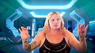 Time Breach Feat Audrey Ashes Redhead Squirting Orgasm Scifi