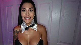 Wow, Horny Hotwife Bunny Excitedly Plays With Another Big Black Cock Boy!