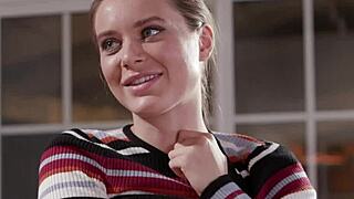 Lana Rhoades demands her masseuse touch her wet pussy.