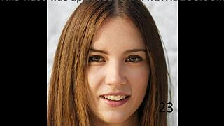 mistress kittiwips hogties submissive hubby for humping with french audio joi