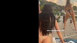 aniversário de renatinha mello - momentos quentes na lancha, putaria em angra dos reis 🔥