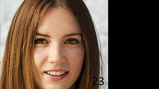 mistress kittiwips hogties submissive hubby for humping with french audio joi