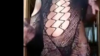 gorgeous model on high heels sucks black dick - redhead big tits tattooed